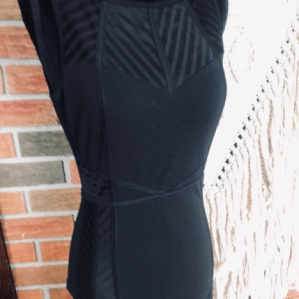 Black Bodycon Dress - Picture 1 of 4